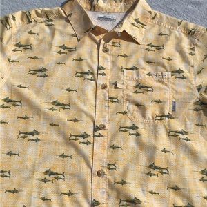 Columbia Men’s Yellow Casual Shirt